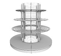 Сетчатые стеллажи любой сложности
