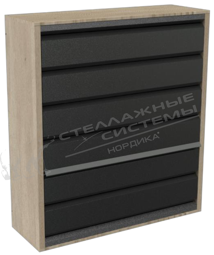 Шкаф сигаретный ЛДСП на 6 секций купить для магазинов и складов ...